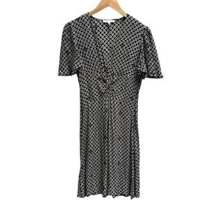 Maje Renoua Print Midi Dress Size 1